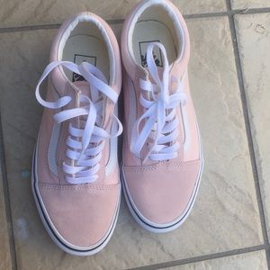 Baby pink vans
